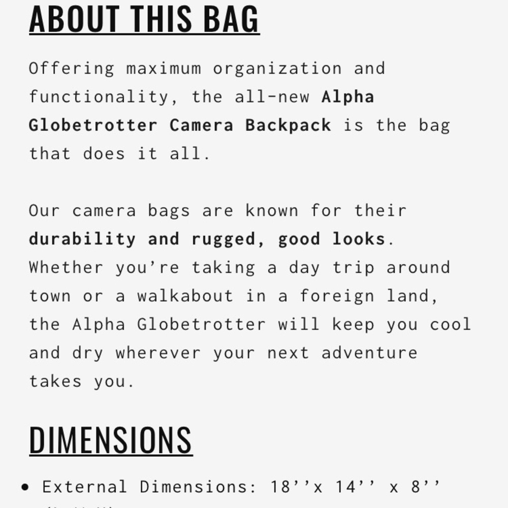 Langley-Camera Computer Backpack - image 2